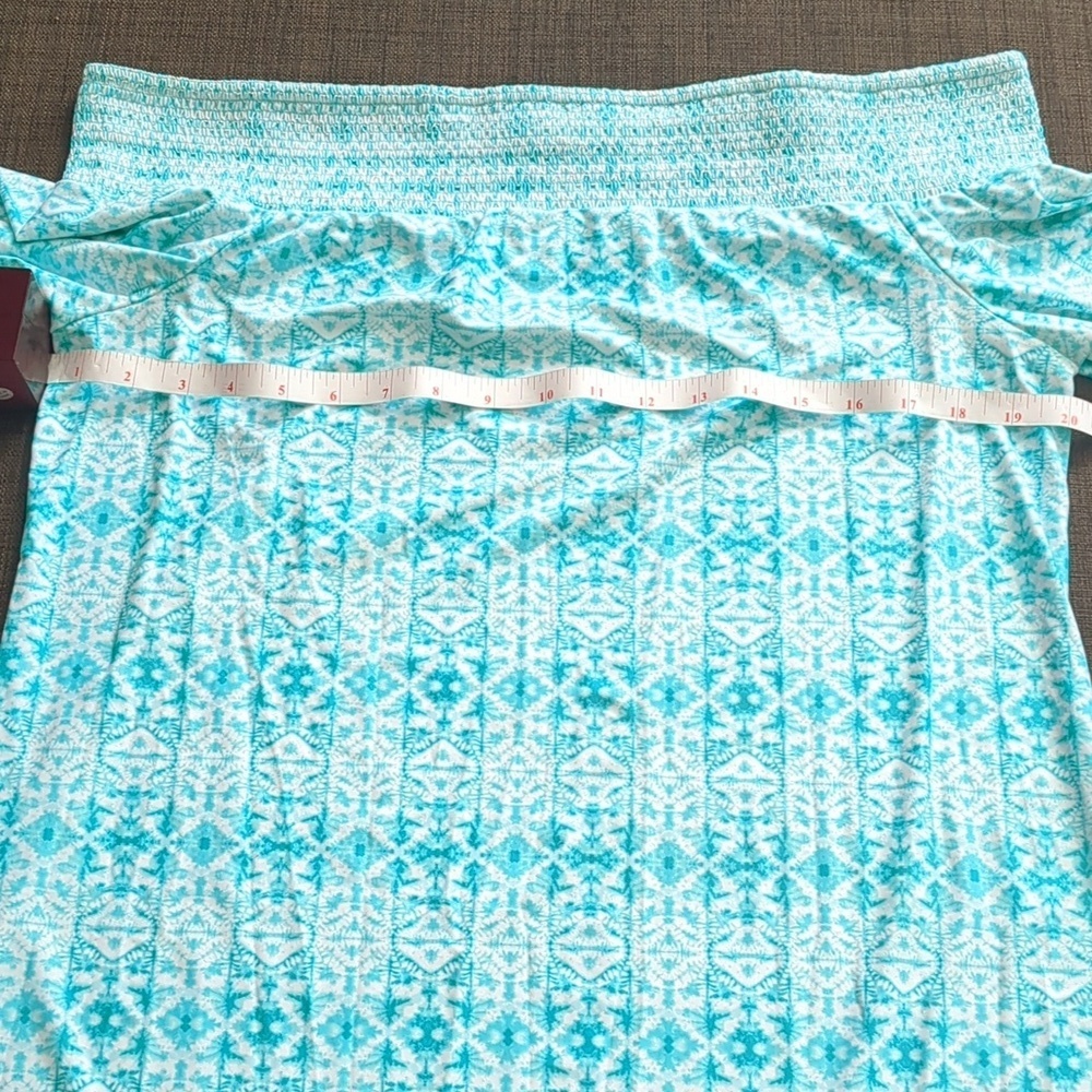 CABANA LIFE Sunshine Shore Off The Shoulder Mini Dress - Picture 8 of 9
